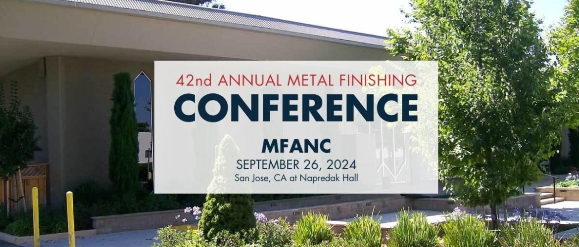MFANC Metal Finishing Conference 2024